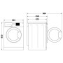 Пральна машина автоматична Whirlpool WRBSS 6215 W