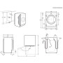 Вбудована пральна машина Electrolux EW7W368SIU
