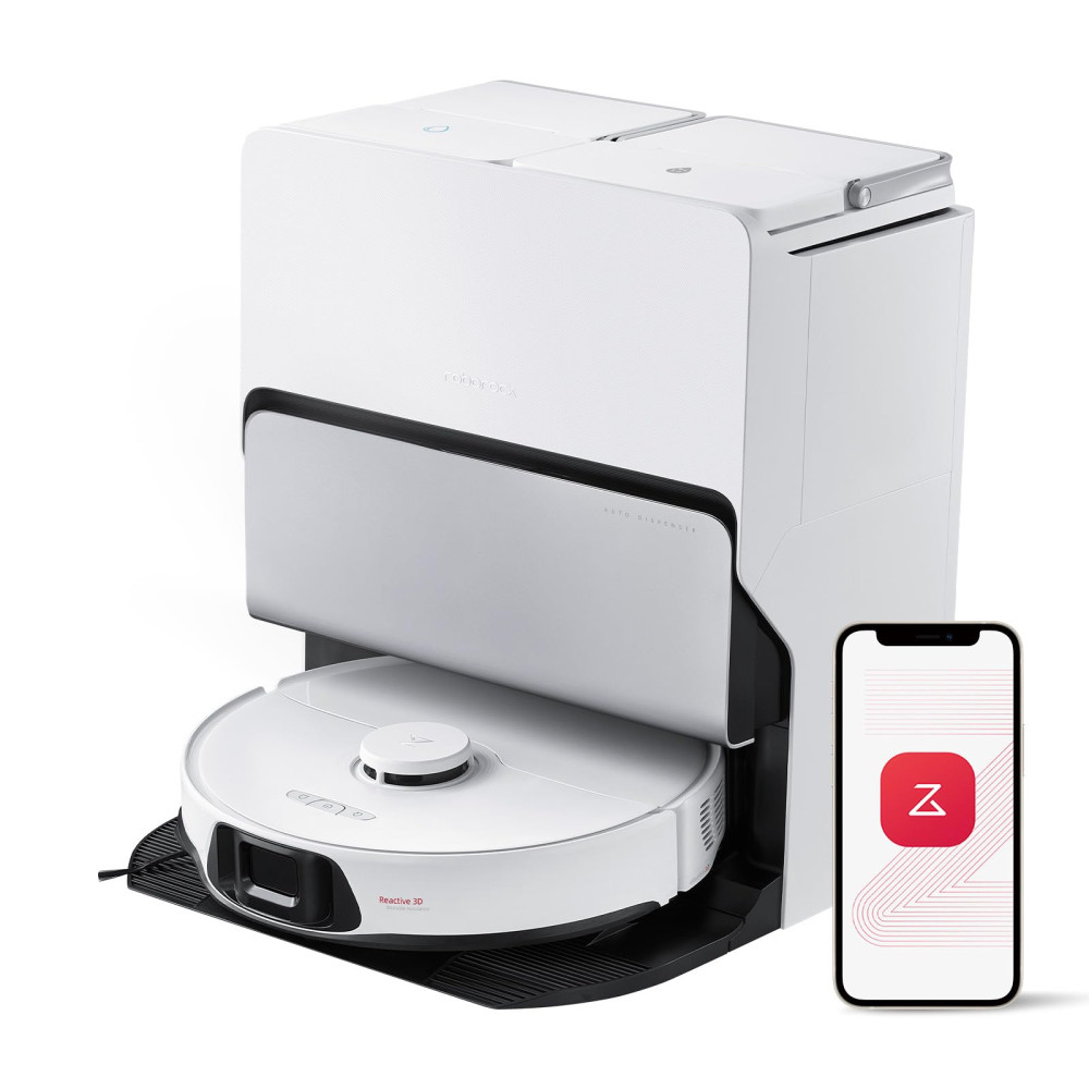 Робот-пилосос Roborock S8 MaxV Ultra White