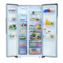 Холодильник з морозильною камерою Gorenje NRS918EMX