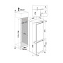 Холодильник з морозильною камерою Whirlpool WHC18T571