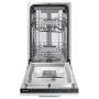 Вбудована посудомийна машина Samsung DW50R4070BB/WT