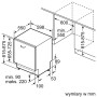 Вбудована посудомийна машина Siemens SN616X00KF