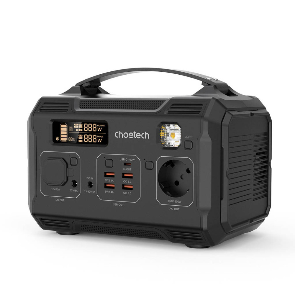 Зарядна станція Choetech Portable Power Station 300W (BS002-EU-BK)